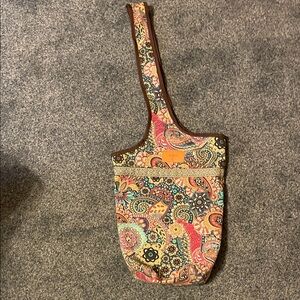 Colorful Paisley Soul Friend Women's Bag with 15 in long strap